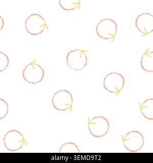 pattern bracelet beads necklace cartoon vector Stock Vector