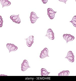 pattern lemon meringue cartoon vector Stock Vector