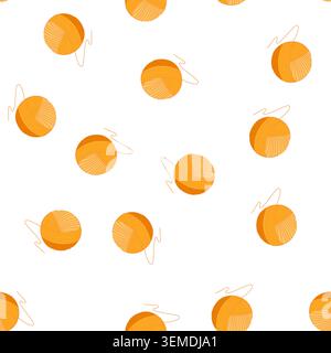 pattern fiber yarn wool cartoon vector Stock Vector