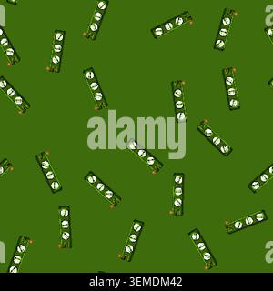 seamless pattern measure level tool cartoon vector Stock Vector
