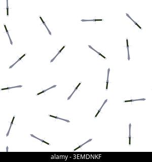 pattern ship viking sword cartoon vector Stock Vector