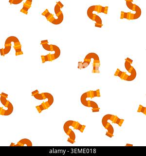 pattern age waste drain trap cartoon vector Stock Vector
