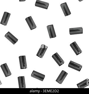 pattern battery power bank cartoon vector Stock Vector