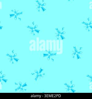 seamless pattern ice blast spreading energy and freezing crystals Stock Vector