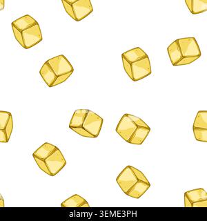pattern silicone ice cubes reusable cartoon vector Stock Vector
