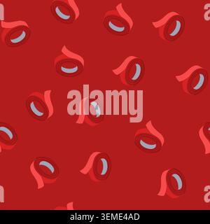 seamless pattern torn duct tape cartoon vector Stock Vector
