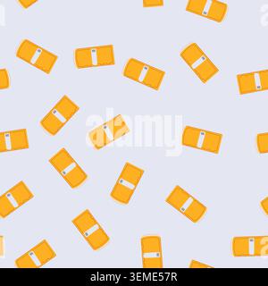seamless pattern portable toilet providing temporary sanitation and public hygiene solution Stock Vector
