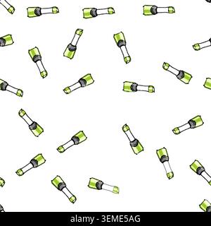 pattern capacity smoothie blender cartoon vector Stock Vector