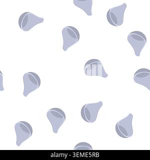 pattern serveware sauce dipping bowl cartoon vector Stock Vector