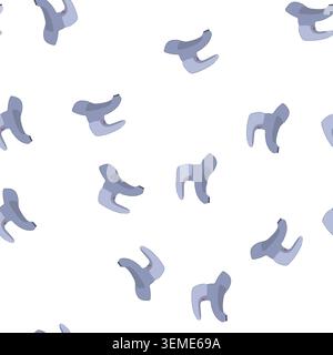 pattern sink bathroom faucet cartoon vector Stock Vector
