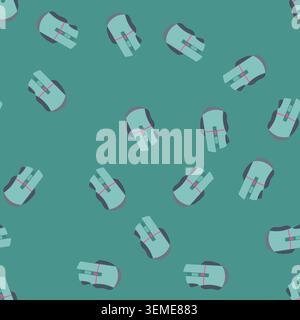 seamless pattern pc game mouse cartoon vector Stock Vector