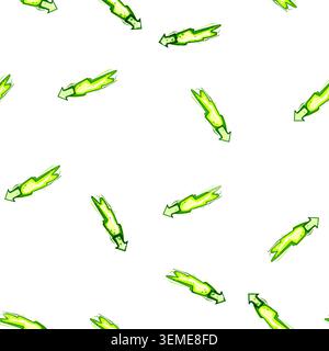 pattern effect projectile game cartoon vector Stock Vector