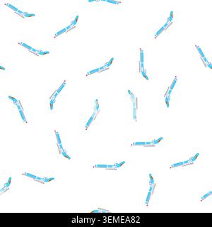 pattern vintage cap gun toy cartoon vector Stock Vector