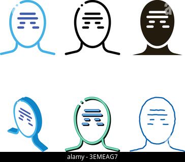 designs tension band squeezing head headache vector icon Stock Vector