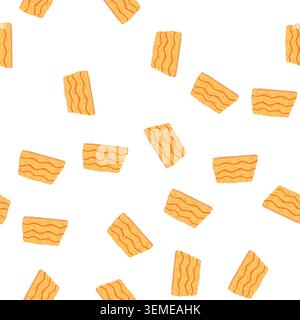 pattern picnic bath mat cartoon vector Stock Vector