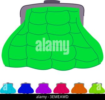 automatic clutch vector cartoon graphic Stock Vector