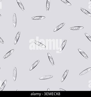 seamless pattern stone marble tray cartoon vector Stock Vector