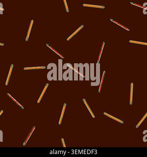 seamless pattern Game progress bar showing level completion indicator Stock Vector