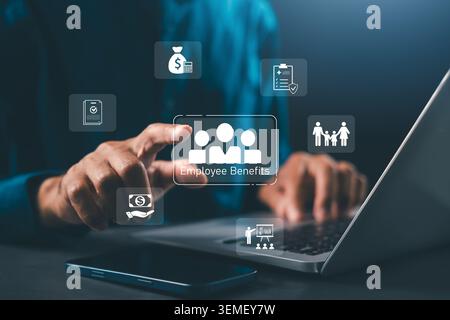 Benefits - Health, Wellness, and Financial Perks Stock Photo - Alamy