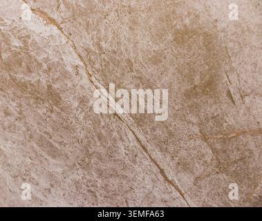 Close Up of Brown Marble Texture with Natural Veins and Fractures Stock Photo
