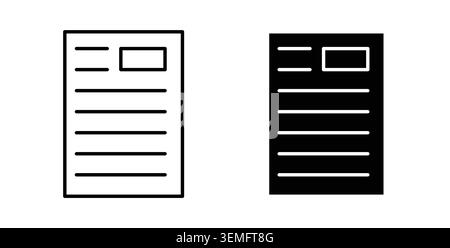 Assignment icon Illustration designs pack for Web. Stock Vector