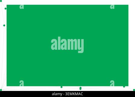 Cyan dots and thin lines forming a geometric mesh representing cloud computing and digital ecosystems. Vibrant abstract background for modern technolo Stock Vector