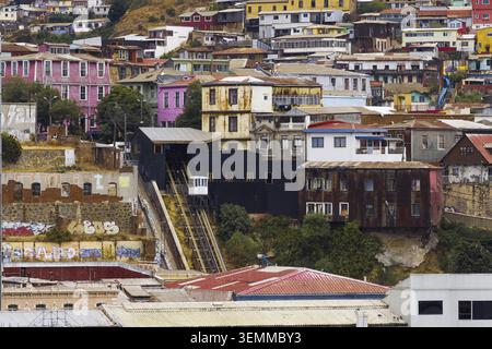 Chile Valparaiso Stock Photo