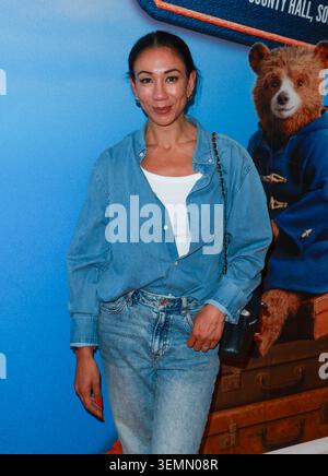 London, UK. 07th June, 2026. Nessie Welschinger seen attending the 2nd birthday celebration for "The Paddington Bear Experience" at County Hall in London Credit: SOPA Images Limited/Alamy Live News Stock Photo