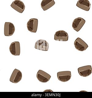 pattern kitten cat house cartoon vector Stock Vector