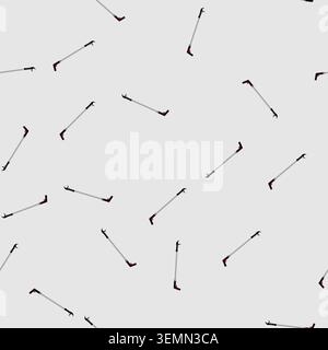 seamless pattern stick grabber tool cartoon vector Stock Vector
