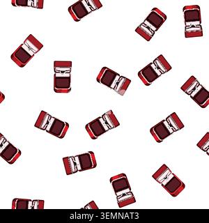 pattern romantic proposal ring box cartoon vector Stock Vector