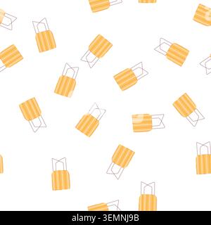 pattern home flower pot cartoon vector Stock Vector