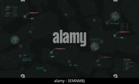 Abstract markers on the city map. Transportation delivery, map location. Background road map with data. Vector illustration transport logistics Stock Vector