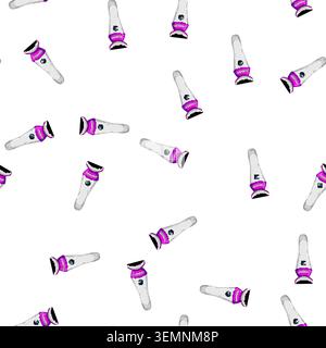 pattern razor shaver electric cartoon vector Stock Vector