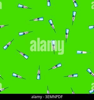 seamless pattern Oral irrigator device representing dental health and hygiene Stock Vector