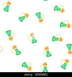 pattern voice megaphone cartoon vector Stock Vector