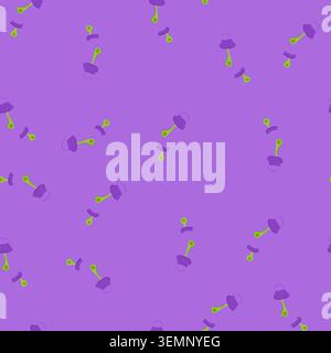 seamless pattern noise earplug cartoon vector Stock Vector