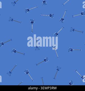 seamless pattern outdoors snow shovel cartoon vector Stock Vector