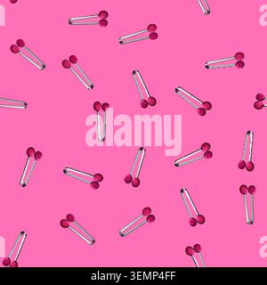 seamless pattern line tongs hand cartoon vector Stock Vector