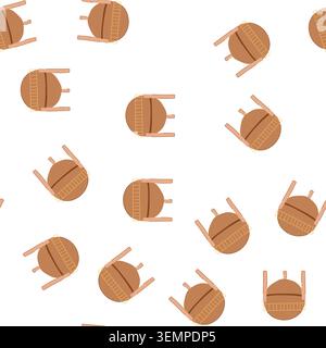 pattern capacity oil tank storage cartoon vector Stock Vector