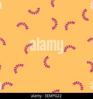 seamless pattern luxury beads necklace cartoon vector Stock Vector