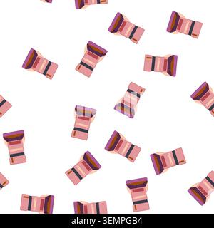 pattern programmable automatic pet feeder cartoon vector Stock Vector