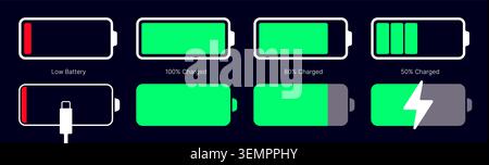 Charging battery. Wireless charger icon Stock Vector