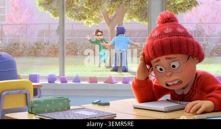 MOTHER’S NATURE – In Disney and Pixar’s all-new original feature film “Turning Red,” confident-but-dorky teenager Mei Lee is torn between staying her mother’s dutiful daughter and the chaos of adolescence. And Mei Lee’s mother has very strong feelings about it all. Featuring Rosalie Chiang as the voice of Mei Lee, and Sandra Oh as the voice of Mei Lee’s mother, Ming.Turning Red (2022)  *Filmstill - Editorial Use Only* see Special Instructions. CAP/SFS Image supplied by Capital Pictures Stock Photo