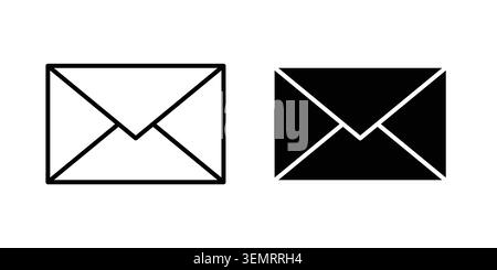 Email icon graphic design. web icons vectors. Stock Vector