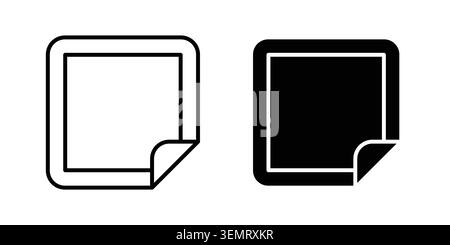 Nicotine patch icon graphic design. web icons vectors. Stock Vector