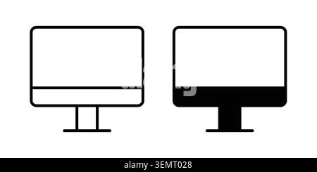 Screen icon graphic design. web icons vectors. Stock Vector
