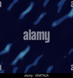 Abstract dotted mesh waves pattern with marketable vector styling for backgrounds, posters, and design templates. Stock Vector