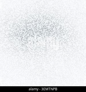 Tech Halftone Circles vector background with clean editable vector shapes for microstock and commercial design projects. Stock Vector
