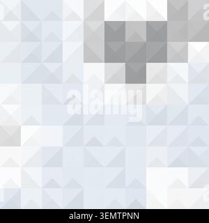 Abstract gradient shadow tiles pattern with marketable vector styling for backgrounds, posters, and design templates. Stock Vector